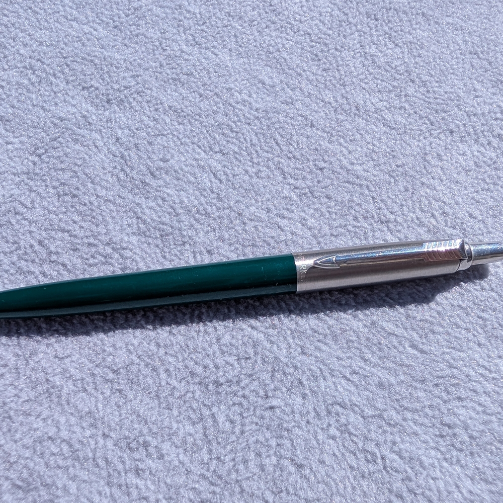 Parker Jotter Dark Green and Silver Ballpoint Pen